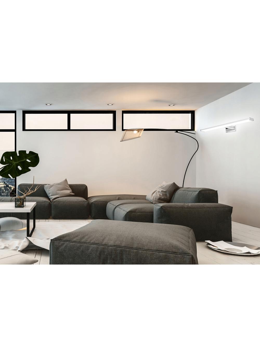 LAMPA KINKIET ŁAZIENKOWY LED NAD LUSTRO 15W 78CM APP370-1W CHROM