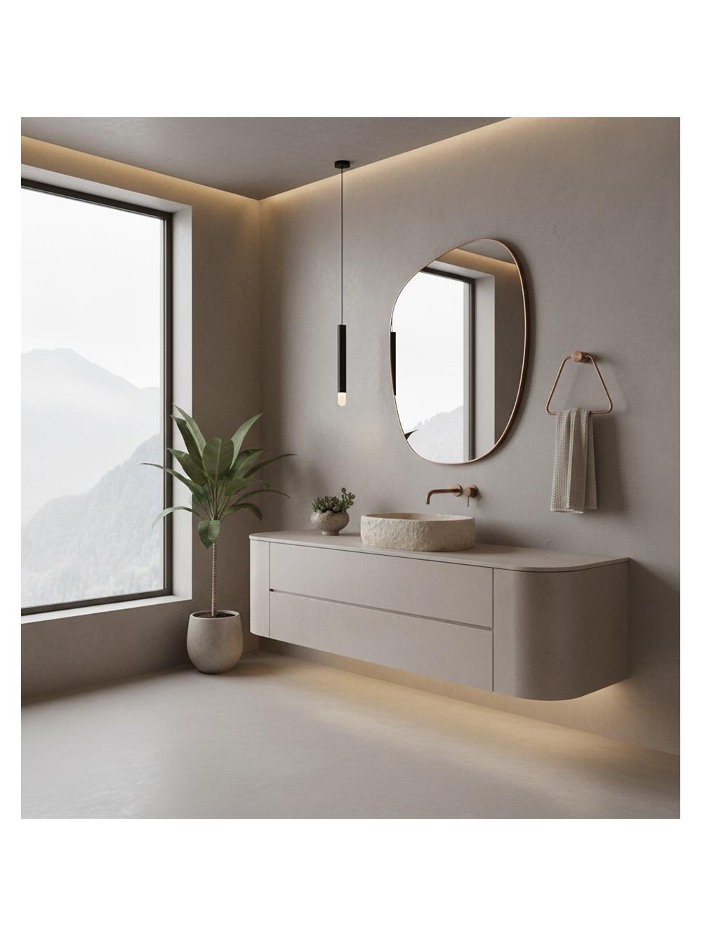 Koupelnový věšák Tomi 5810 Brush Copper