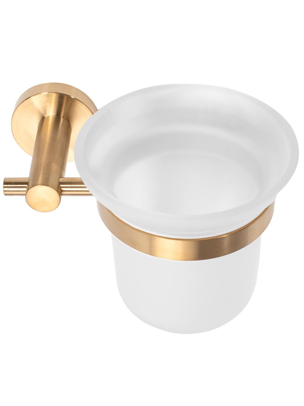 Szczotka WC Złota Szczotkowana 322234 LEO