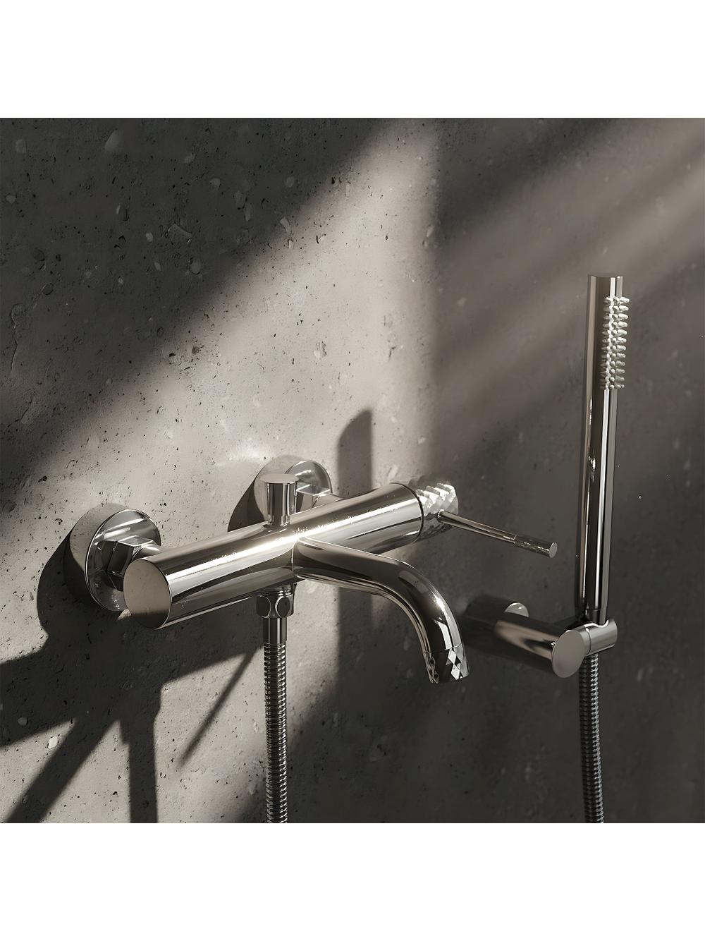 Grifo de bañera Rea Lungo Diamond Chrome