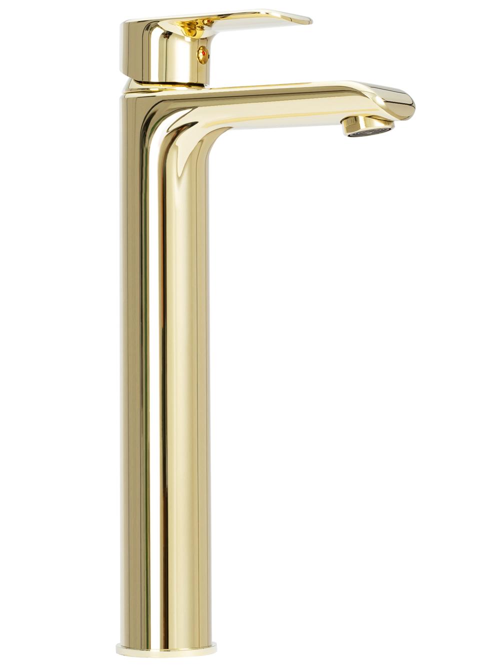 Βρύση νιπτήρα REA BLOOM Gold High