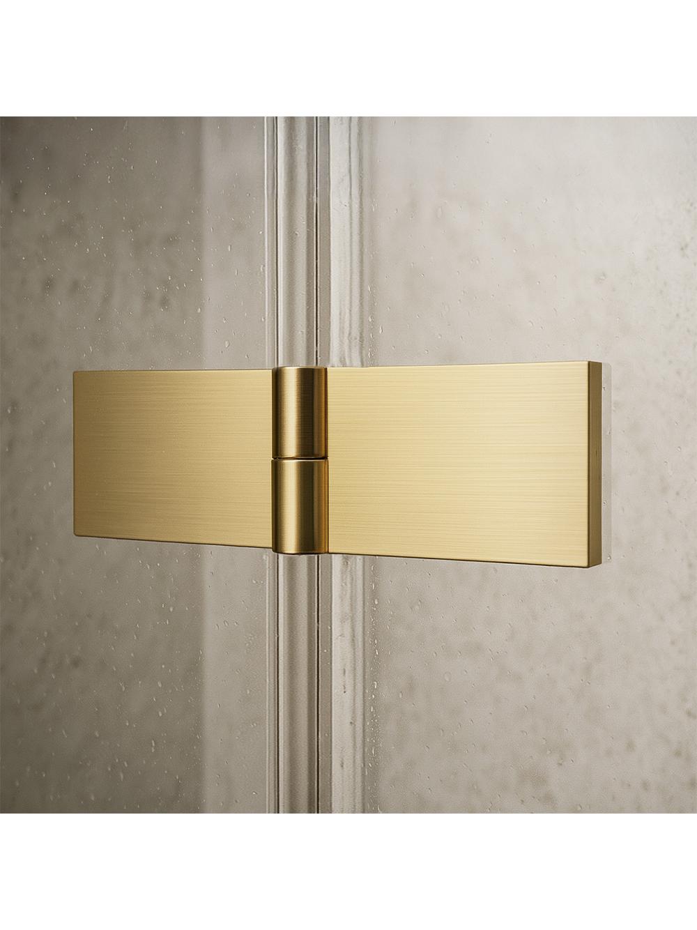 Dušikabiin Rea Atlas 120x80 Brush Gold