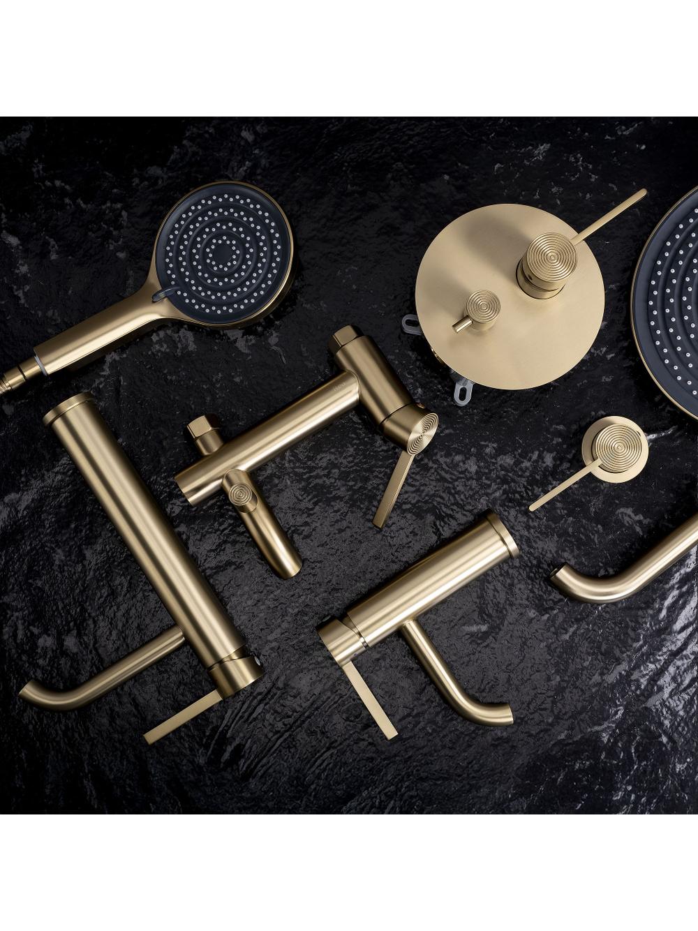 Shower system Rea Foster Brush Gold + BOX