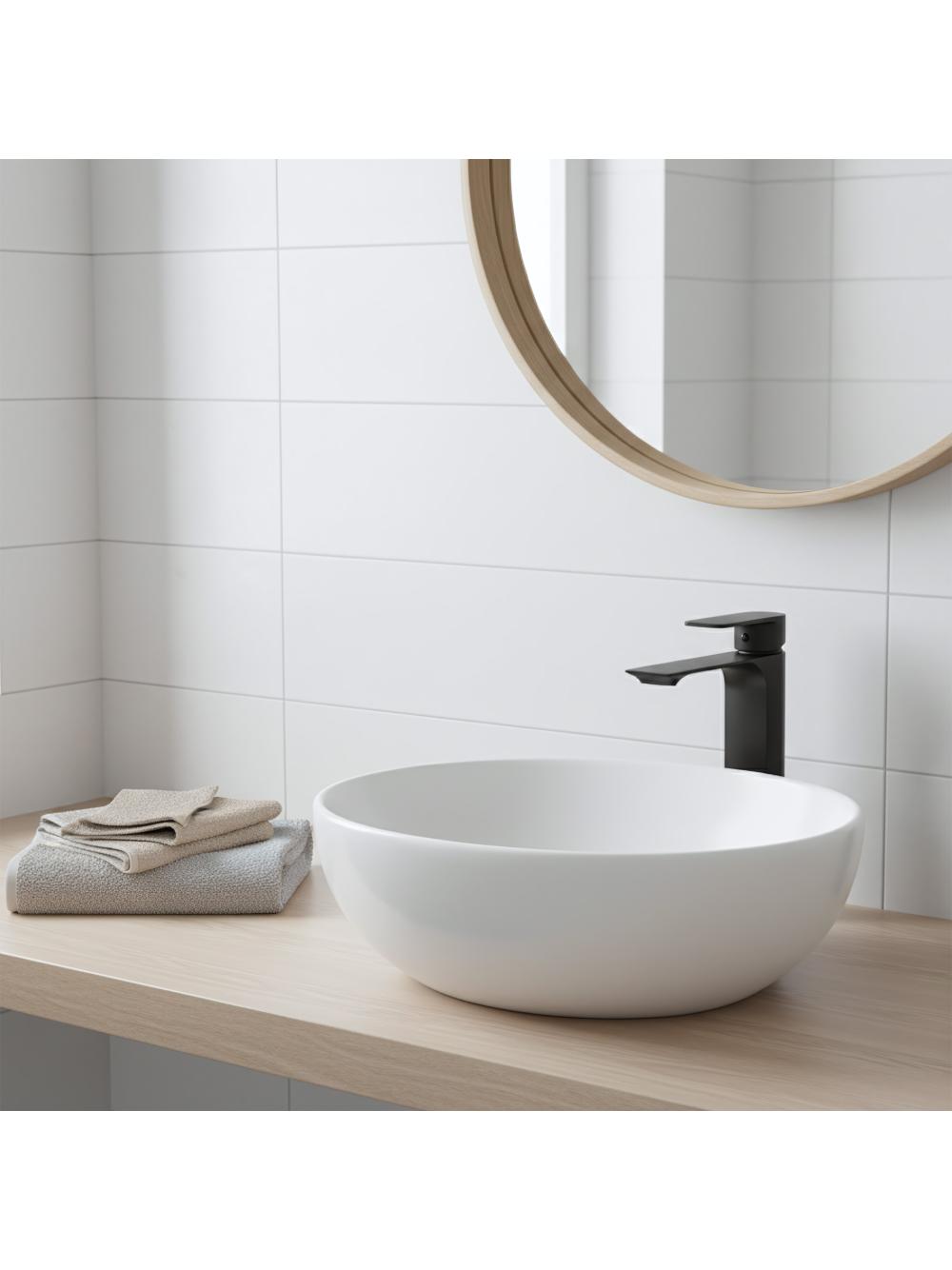 Bathroom faucet REA Urban Black High