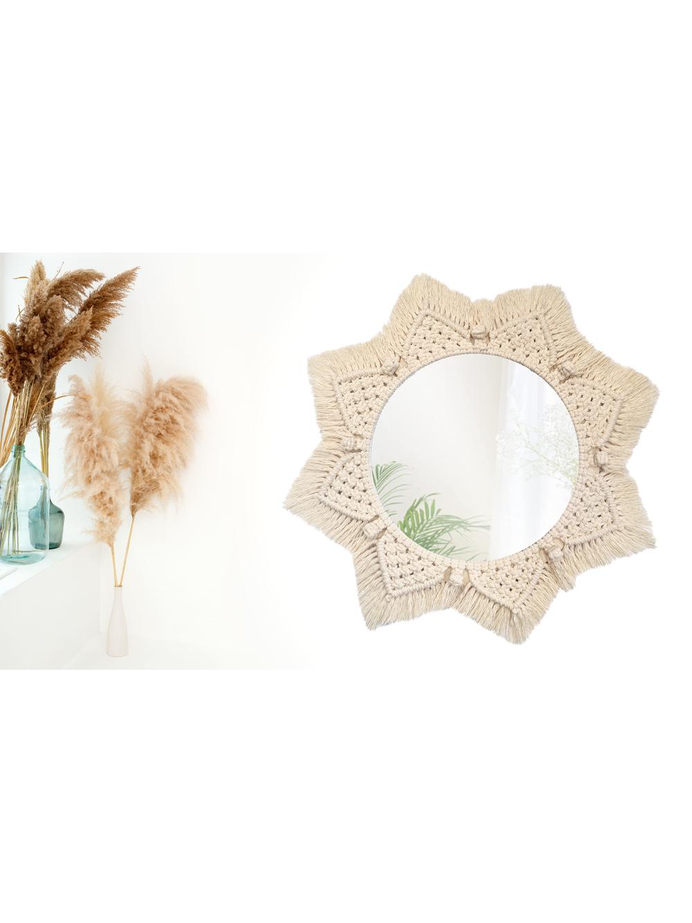 LUSTRO ŚCIENNE BOHO 53CM 322048