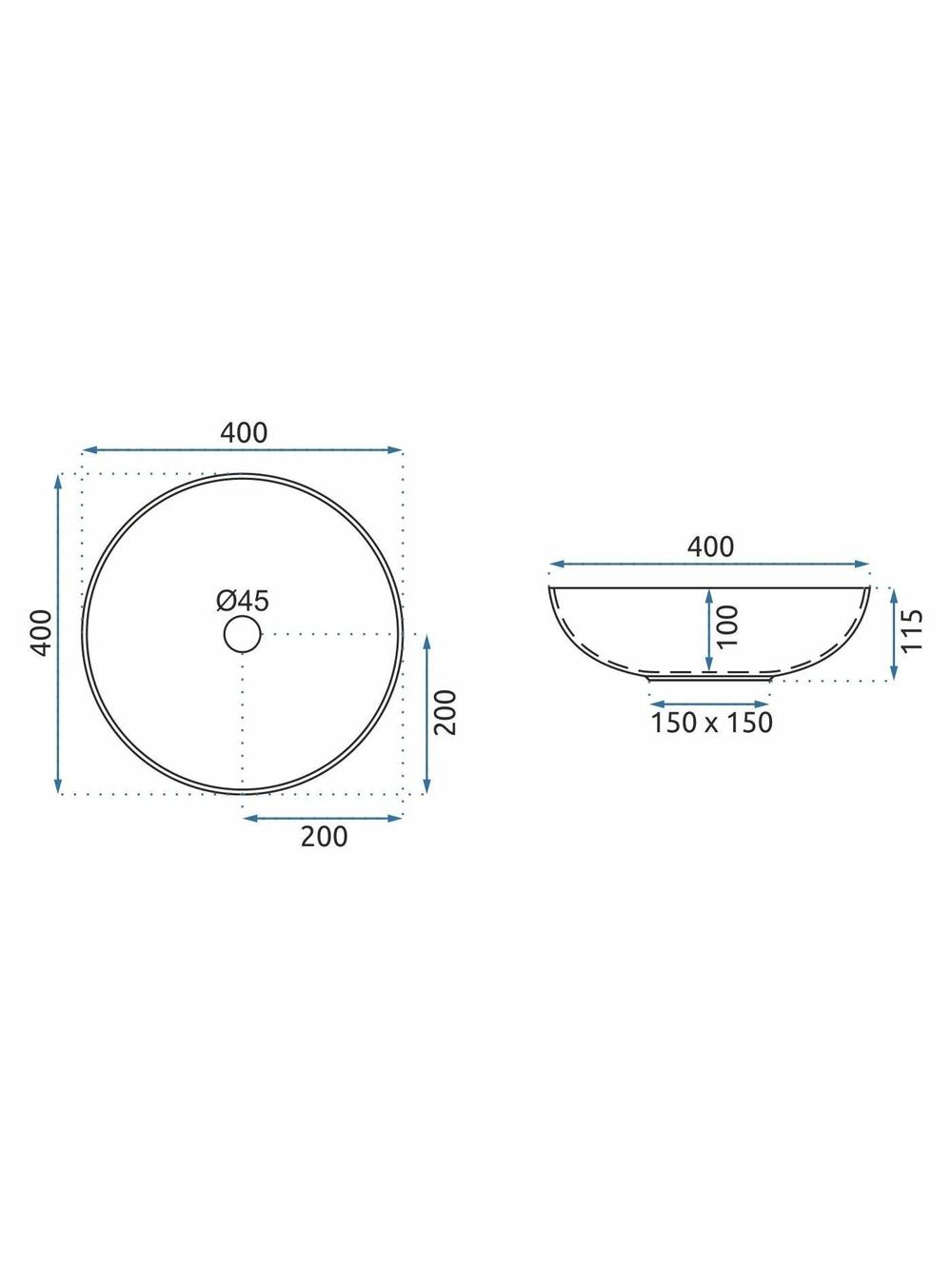 Aufsatzwaschbecken Rea Juliana