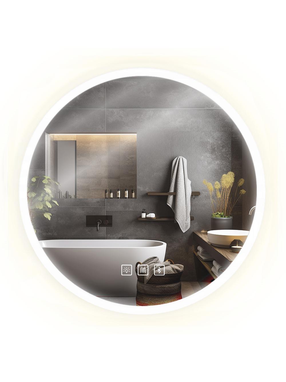 LUSTRO ŚCIENNE LED BLUETOOTH FFJ 60CM