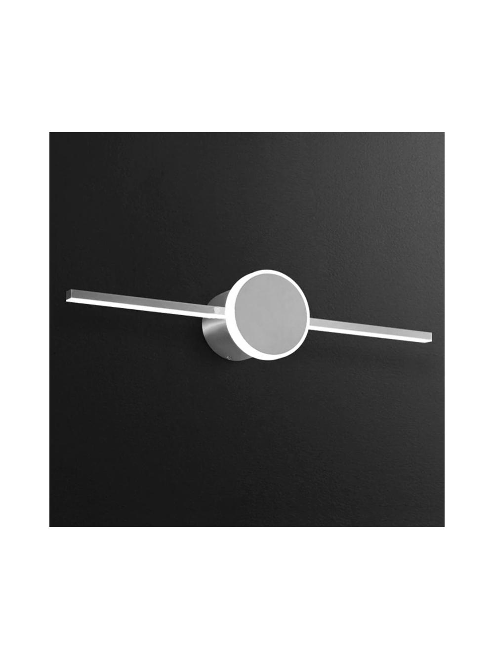 Kinkiet łazienkowy LED Round Chrom 40cm APP845-1W
