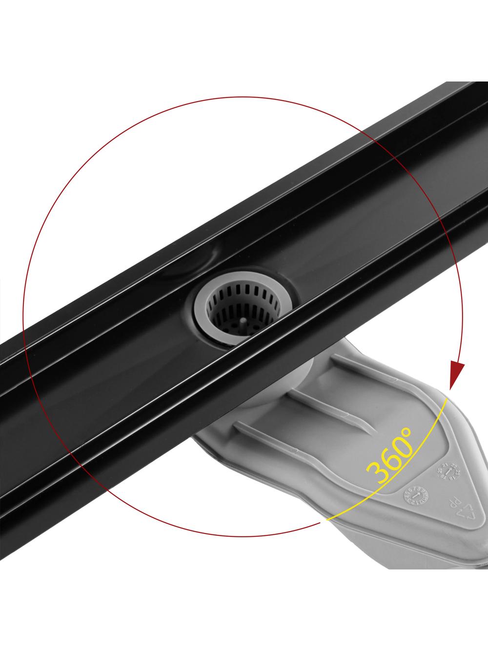 Odpływ Liniowy REA Neox Superflow Czarny 60