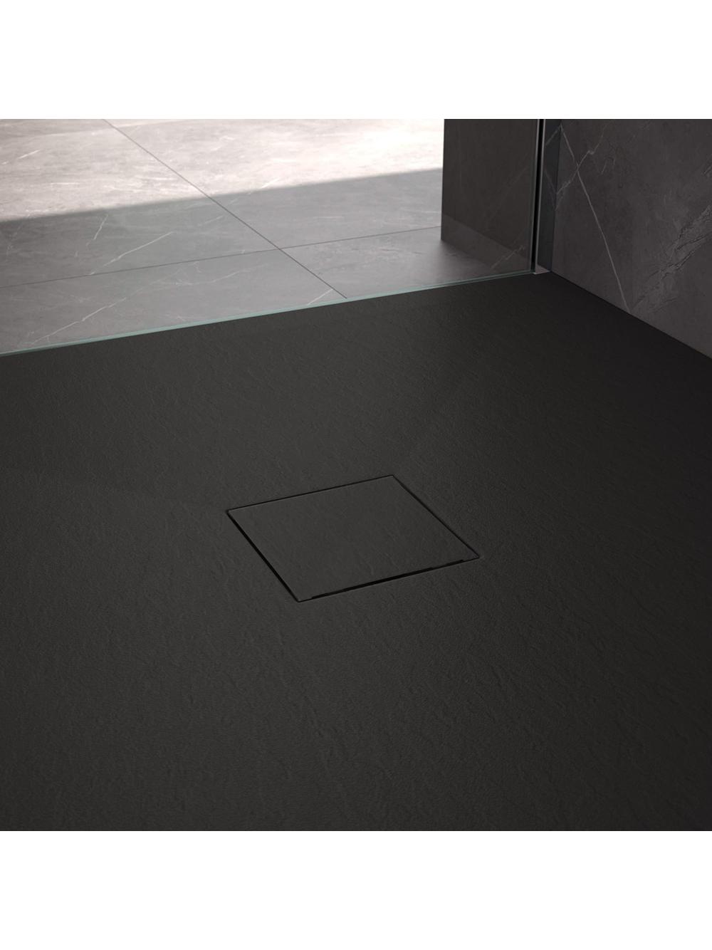 Brodzik prysznicowy Magnum Black 80x100