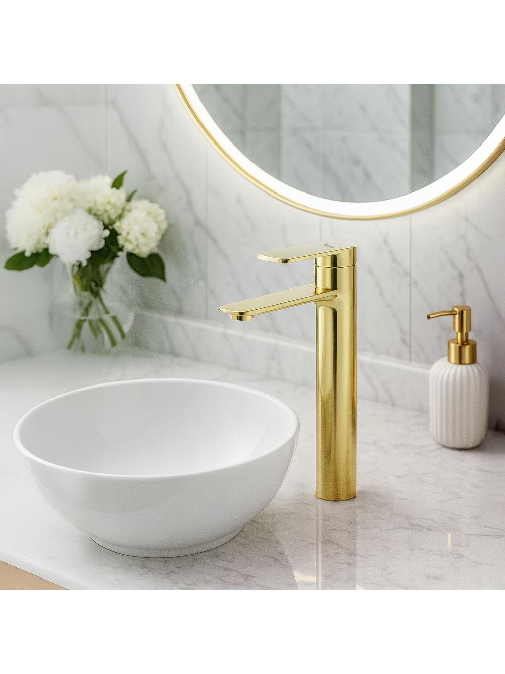 Rubinetto da lavabo REA Storm Gold High