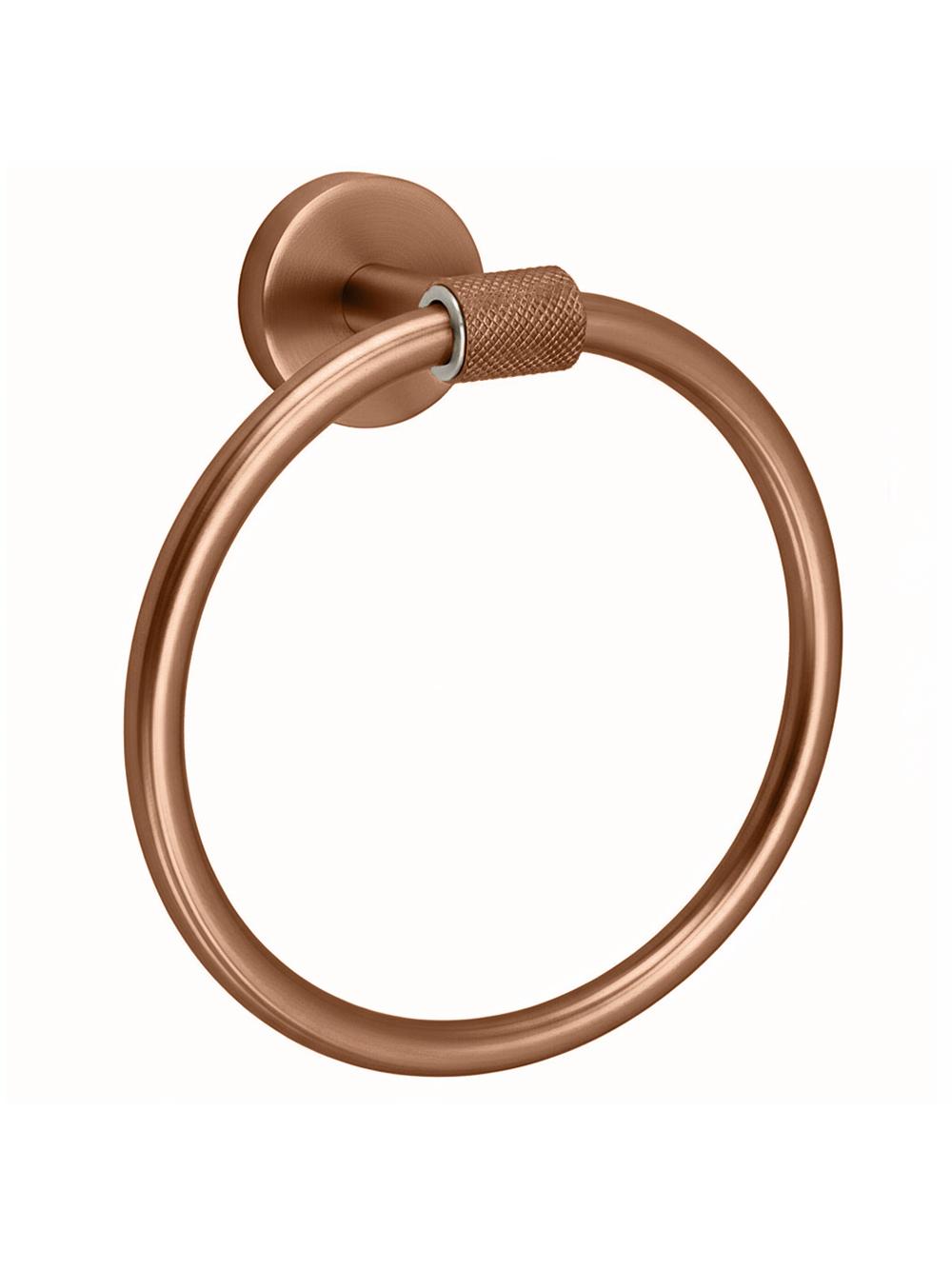 Wieszak łazienkowy Ring 5710 Galo Miedź Szczotkowana