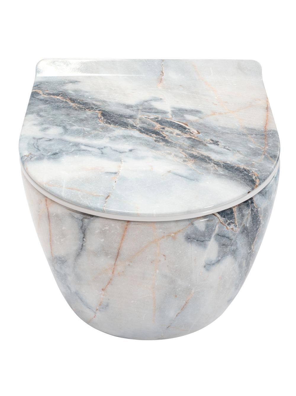 Misa WC podwieszana Carlos Slim Rimless Granit Shiny N
