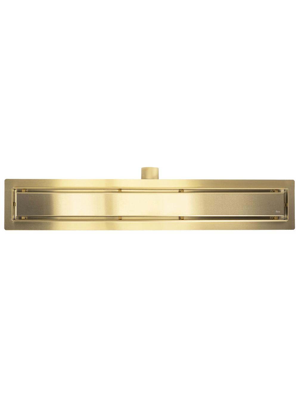 Scarico lineare Neox brush gold 60