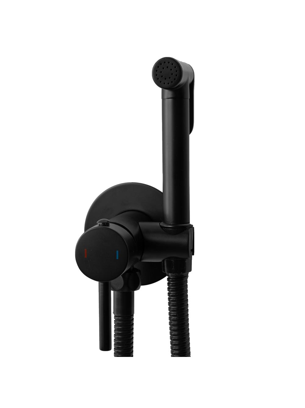 Bateria bidetowa REA Lungo Loop czarna