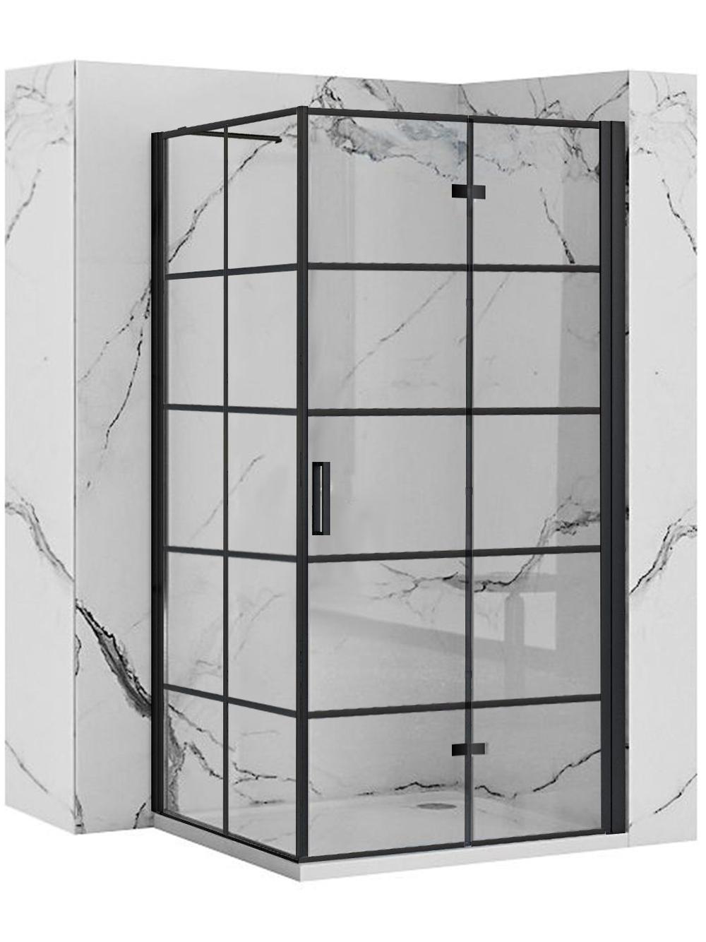 Kabina prysznicowa Rea Molier Black 100x90