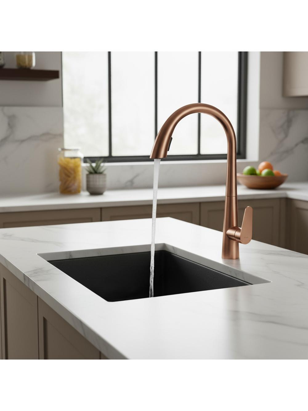 Kitchen faucet Rea Ross Brush Copper