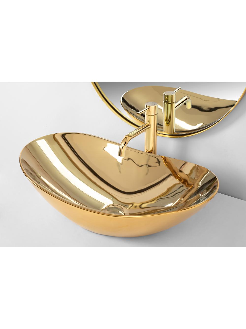 Umywalka nablatowa Rea Royal Gold