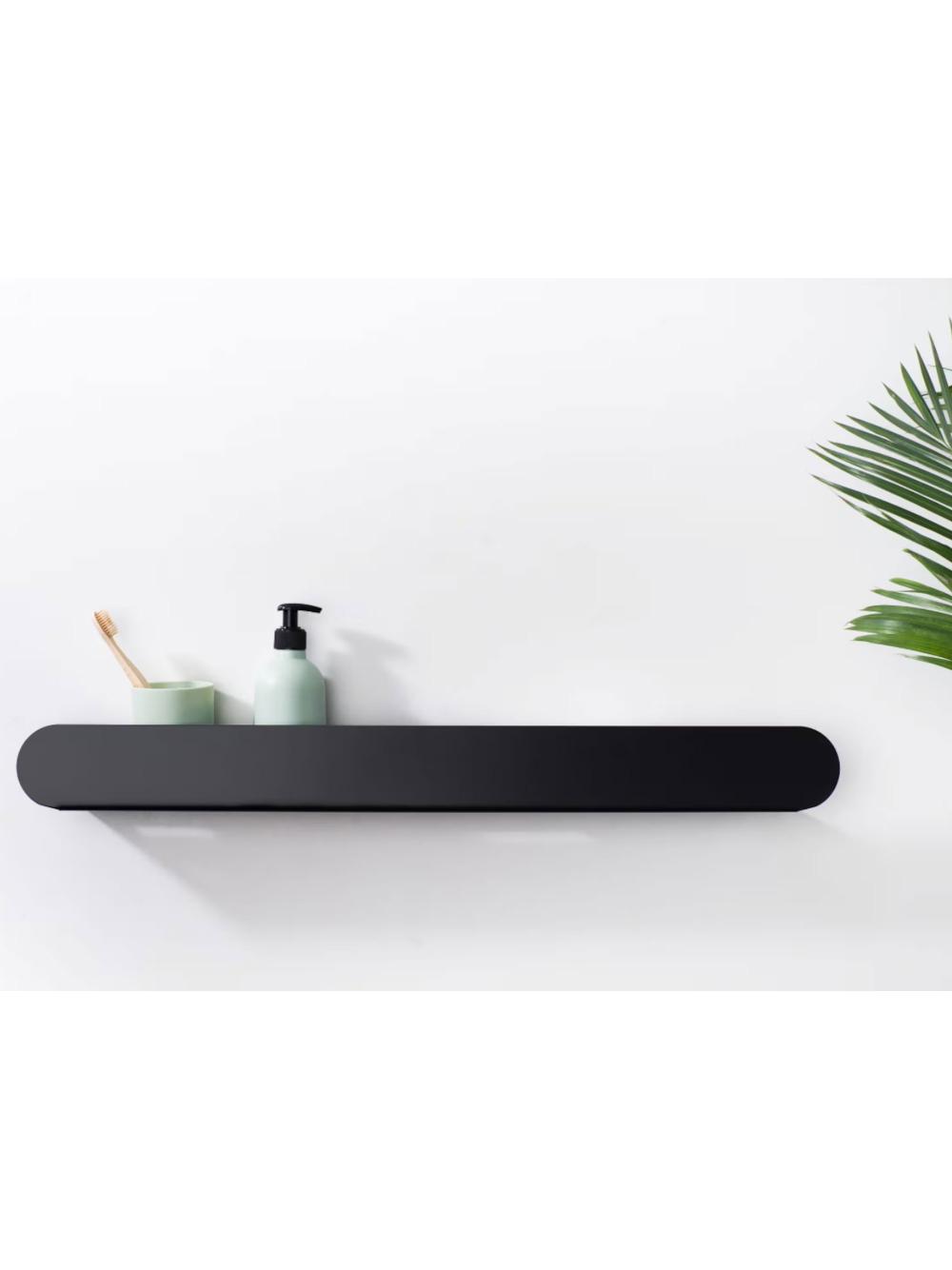 Półka łazienkowa prysznicowa SF03 45cm czarny mat