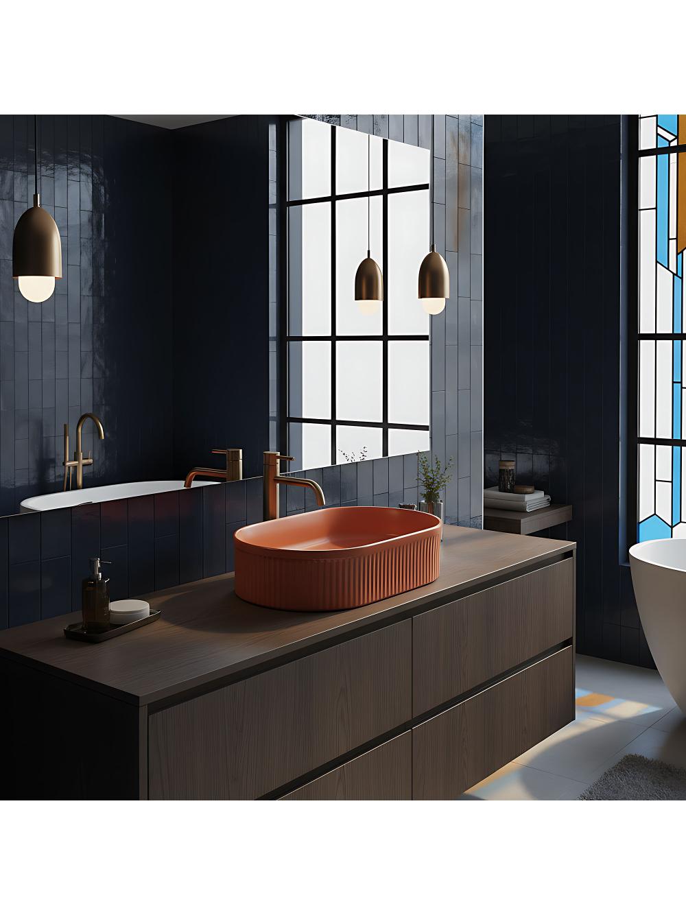 Kriauklė stalviršio Rea Vanda Cinnamon Matt