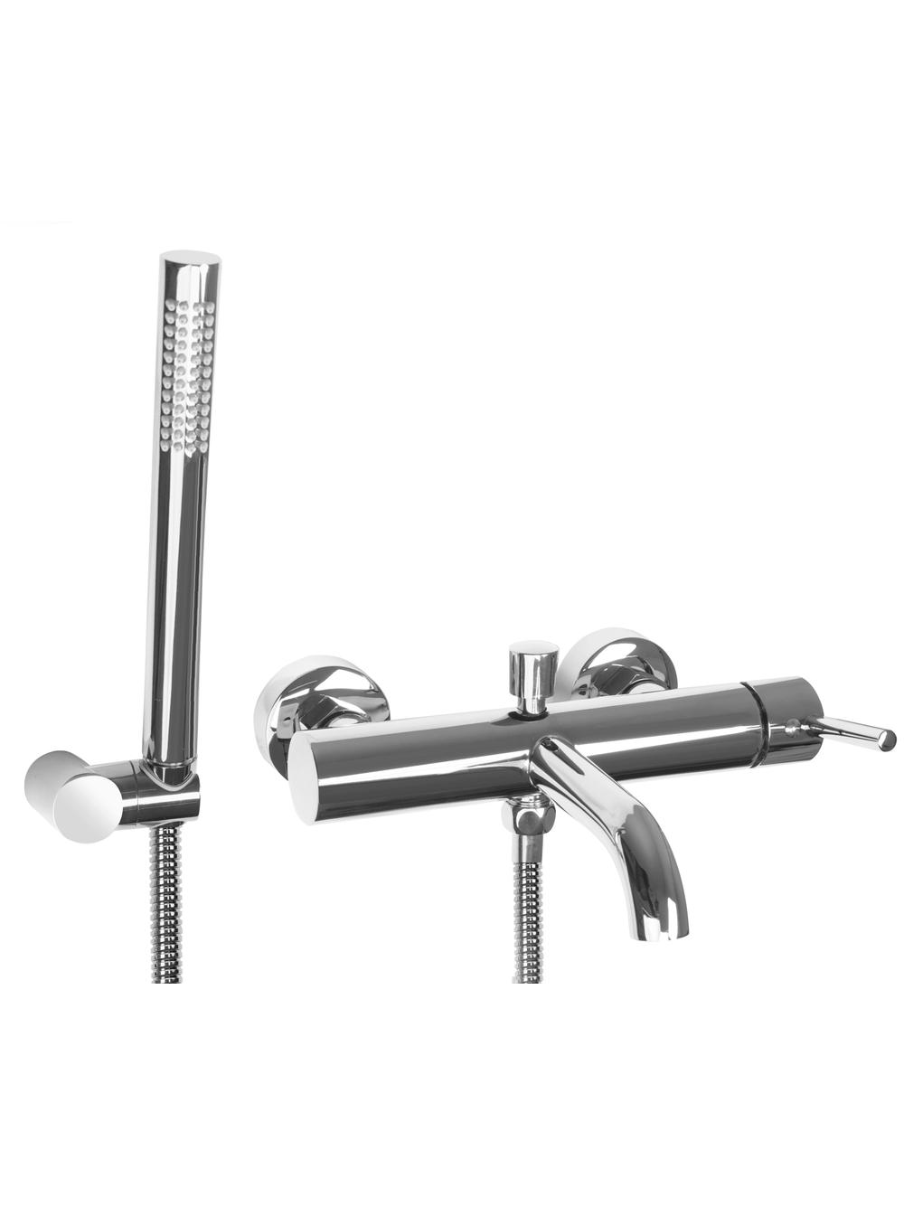 Bateria wannowa Rea Lungo chrom