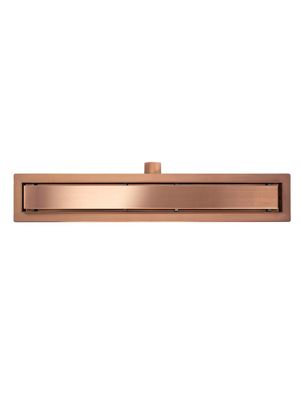 Odtokový žlab Rea Neox brush copper 50