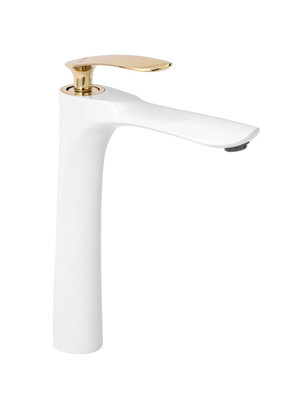 Βρύση υψηλής λεκάνης REA ORBIT White Gold