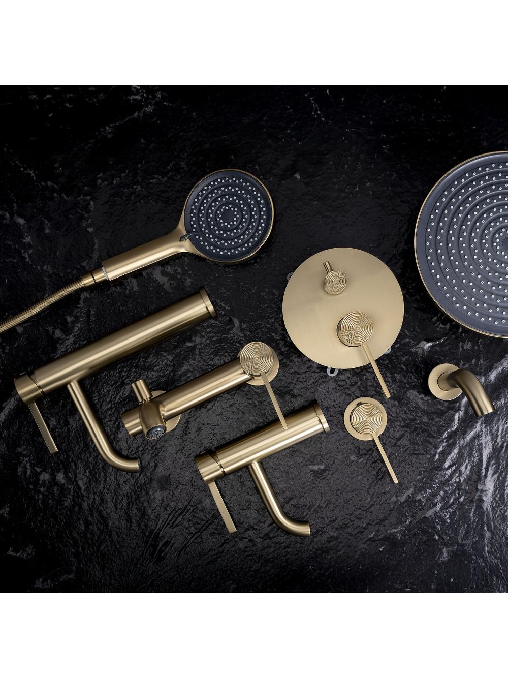 Shower system Rea Foster Brush Gold + BOX