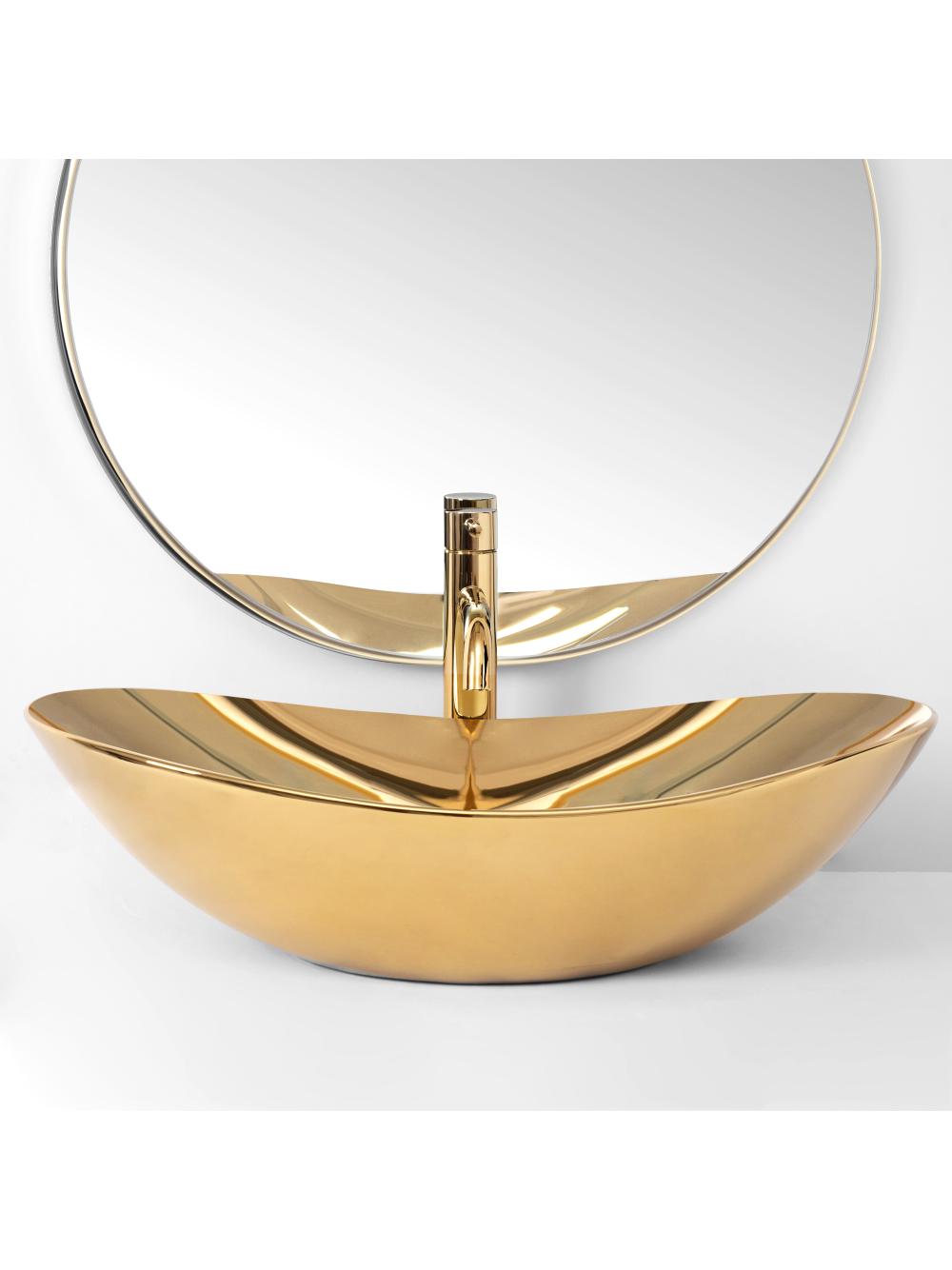 Umywalka nablatowa Rea Royal Gold