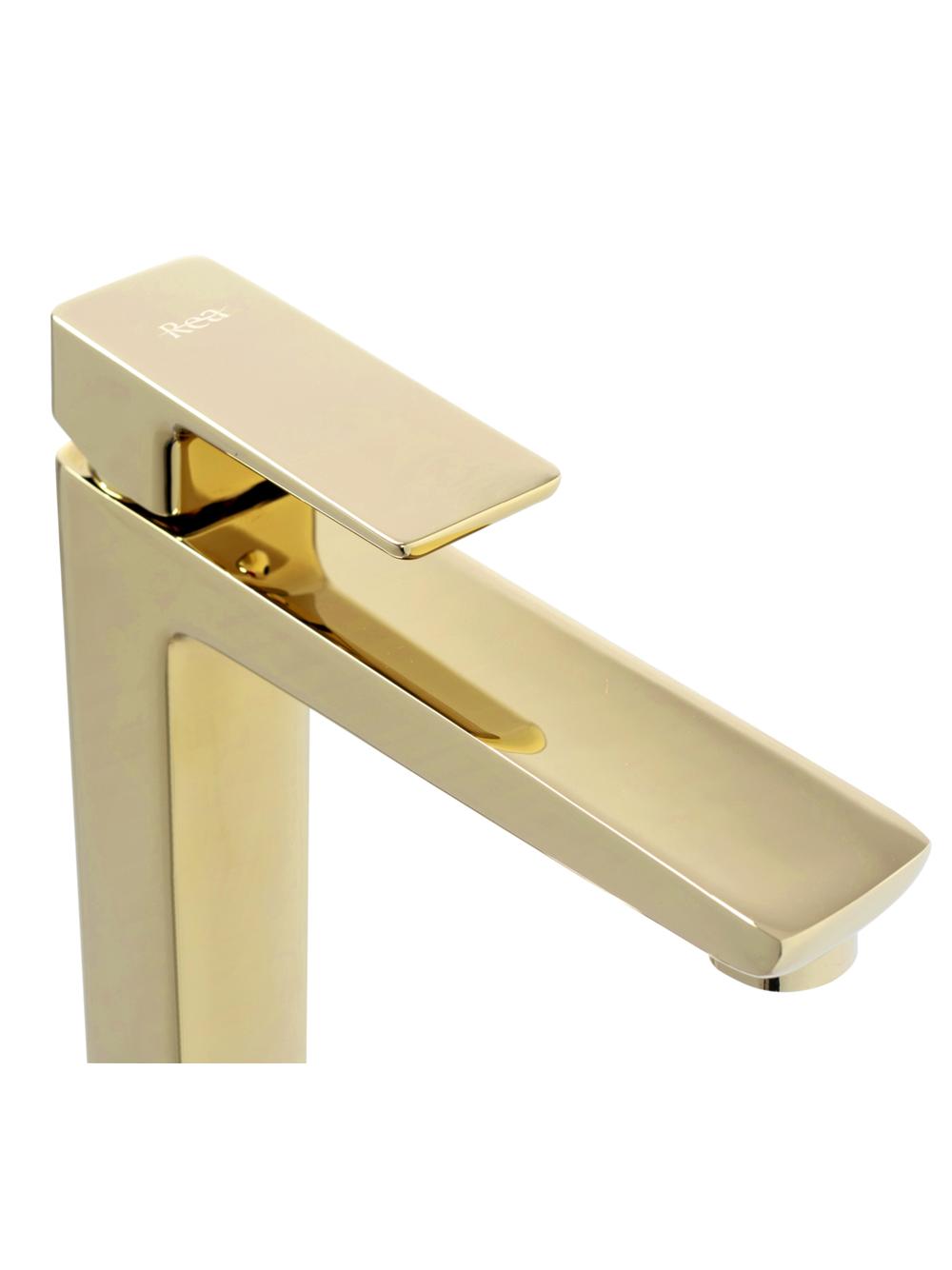Βρύση νιπτήρα χαμηλού REA ORIX Gold