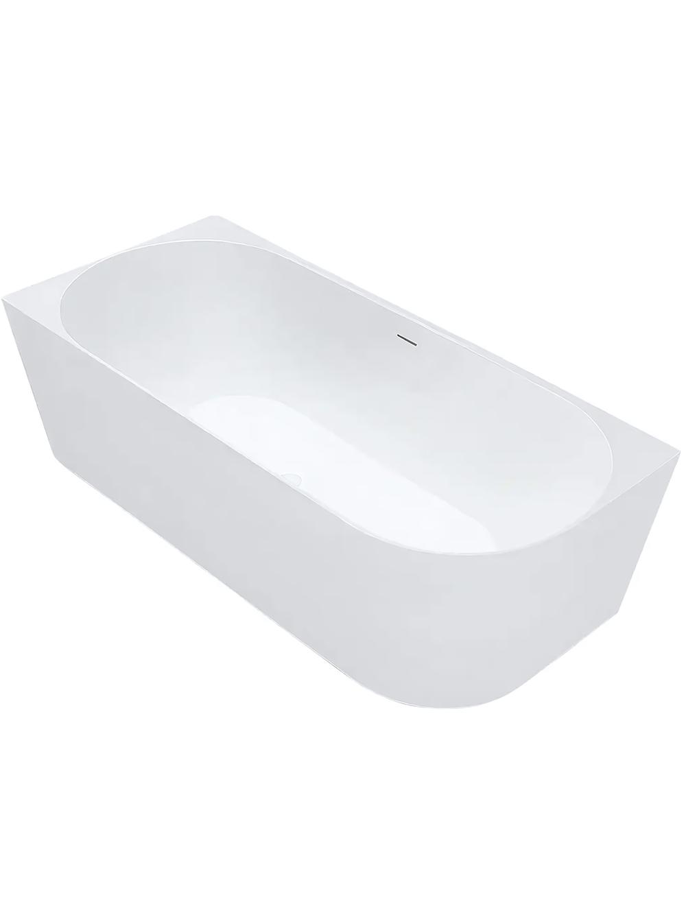 Corner Acrylic Bathtub Bellanto Slim 170 Left