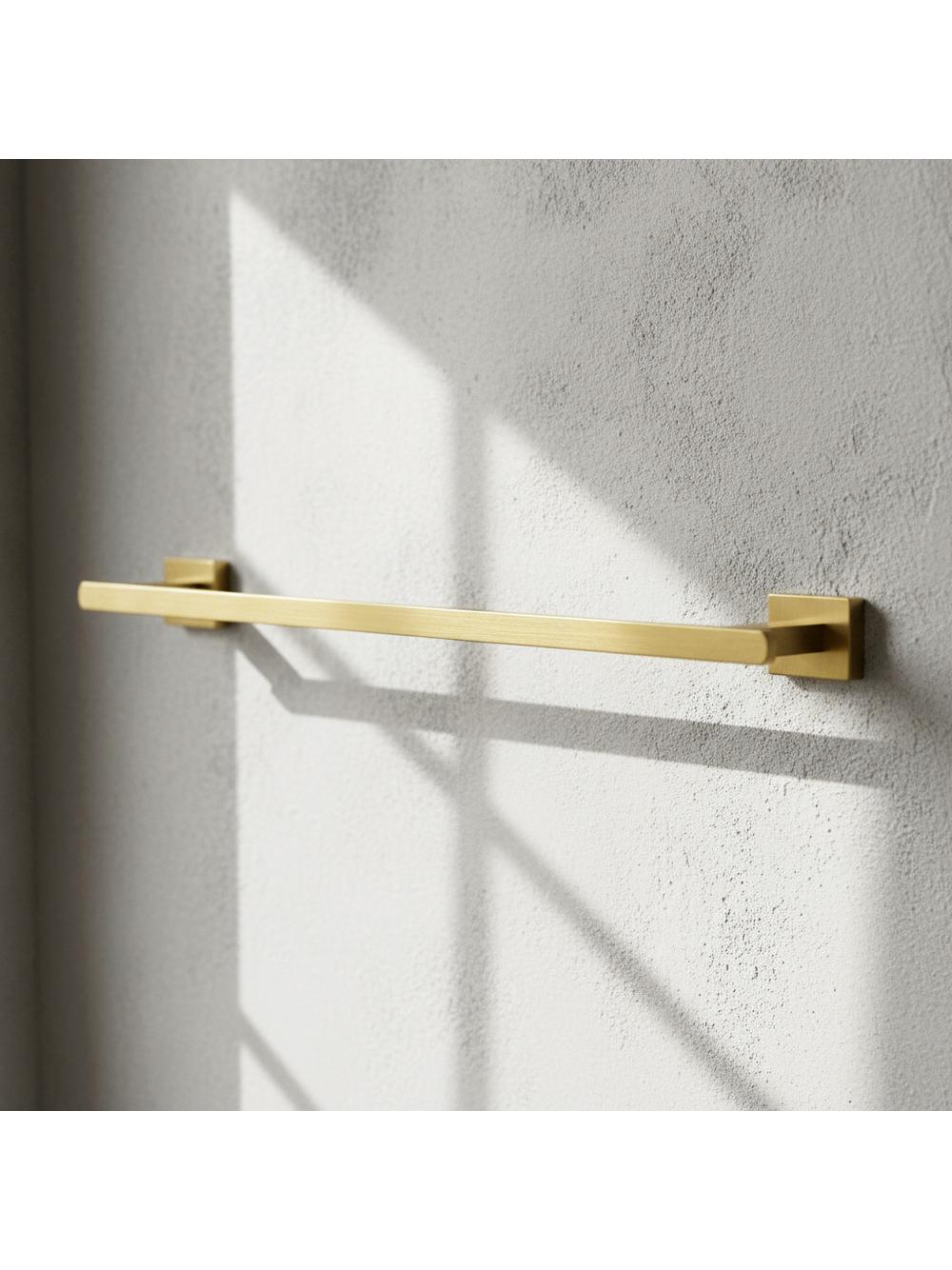 Wieszak łazienkowy jednoramienny 201 Oste Złoty Szczotkowany