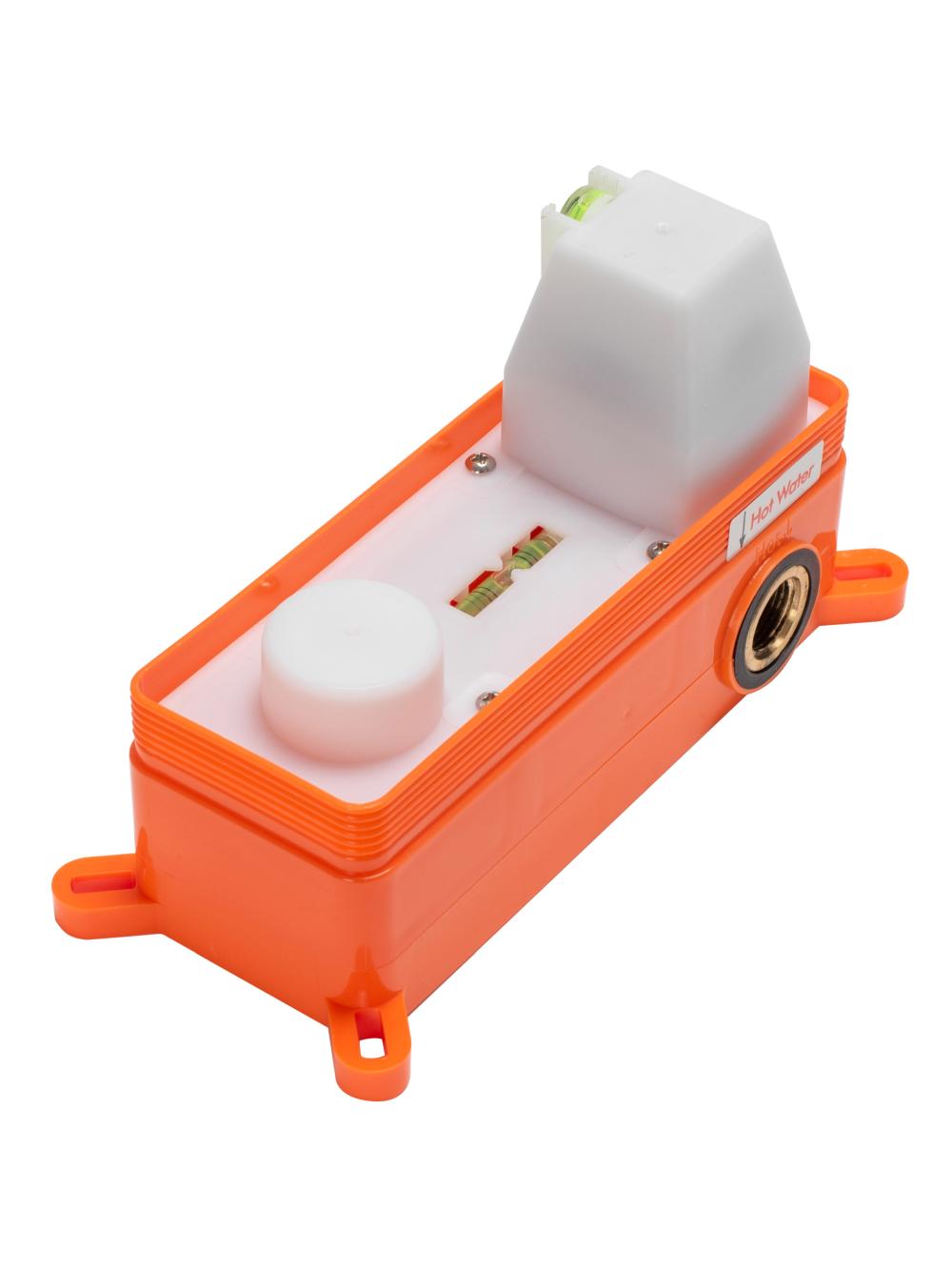 ROBINET ENCASTRÉ REA OVAL BLACK + BOX