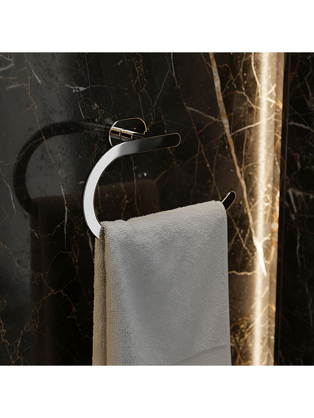 Bathroom hanger Ring 110 Til Chrome