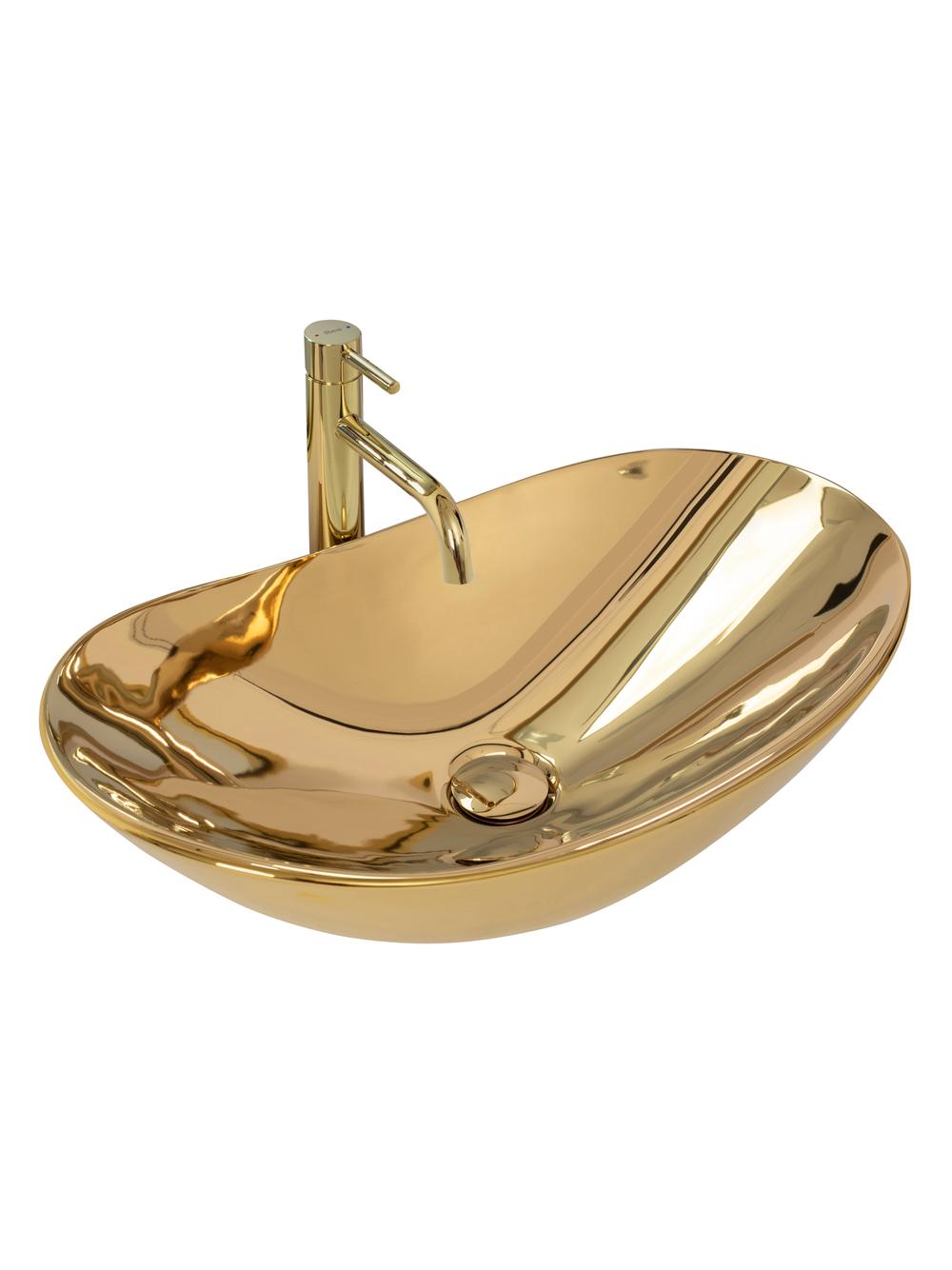 Umywalka nablatowa Rea Royal Gold