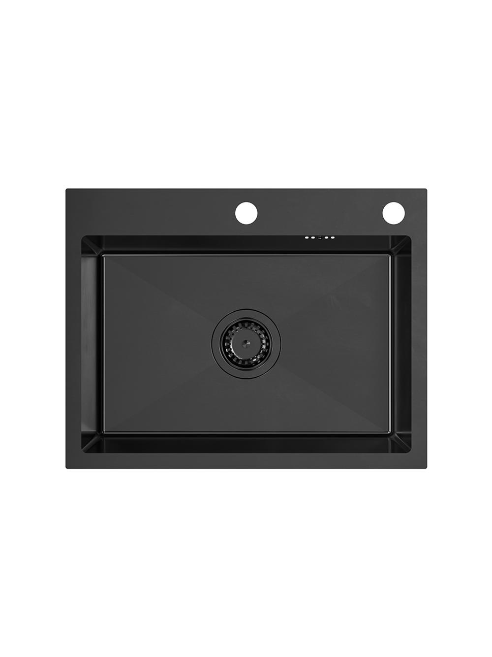 Zlewozmywak stalowy LUKE 110 WORKSTATION Czarny