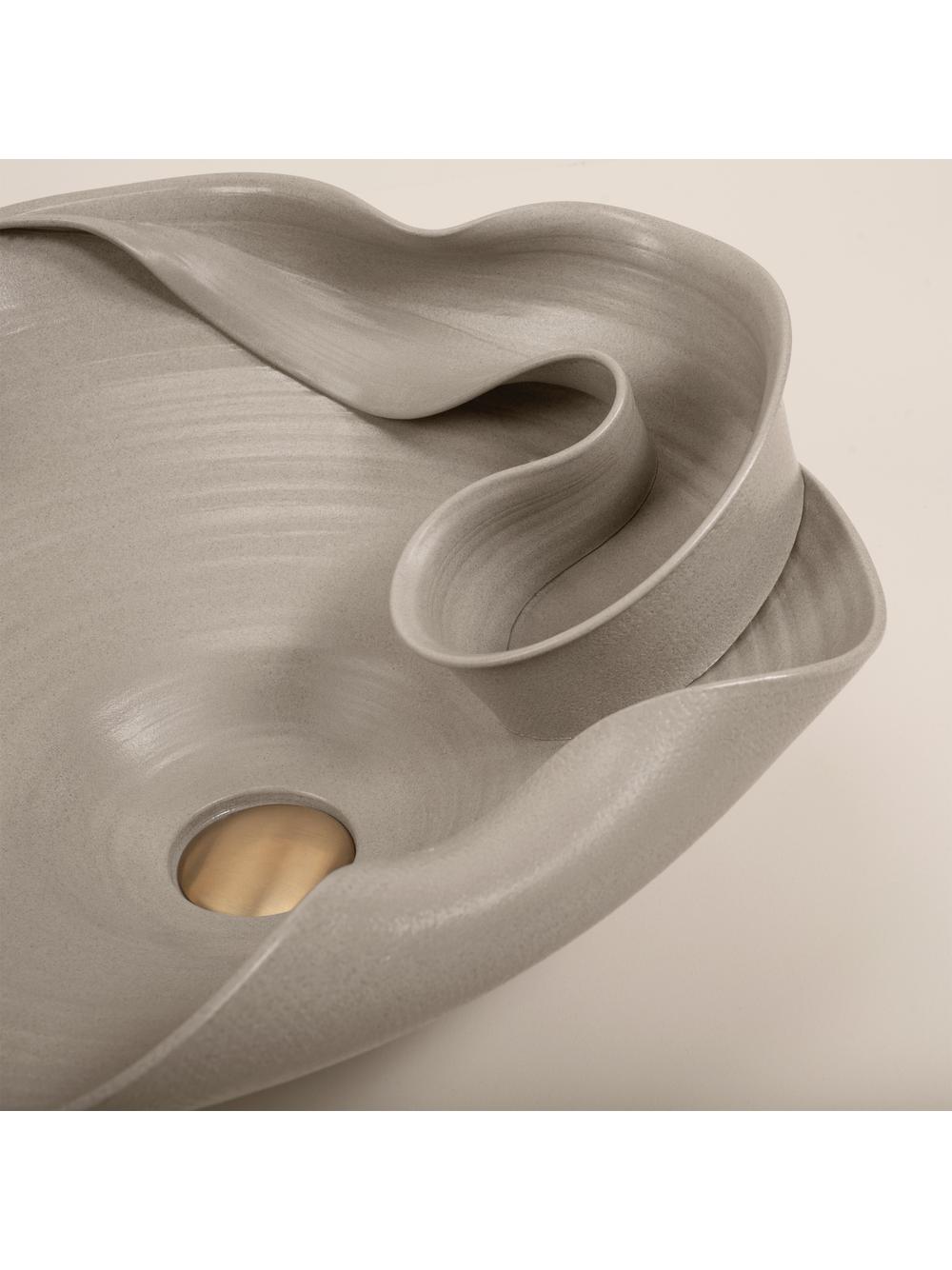 Ceramic Countertop Basin REA HM-12 Handmade ART