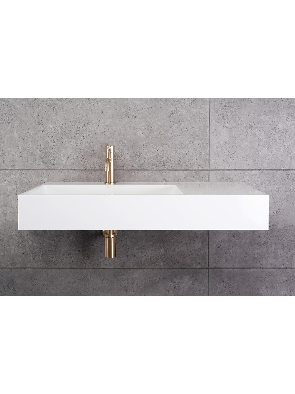 Umywalka konglomeratowa Archi 90 CM biały