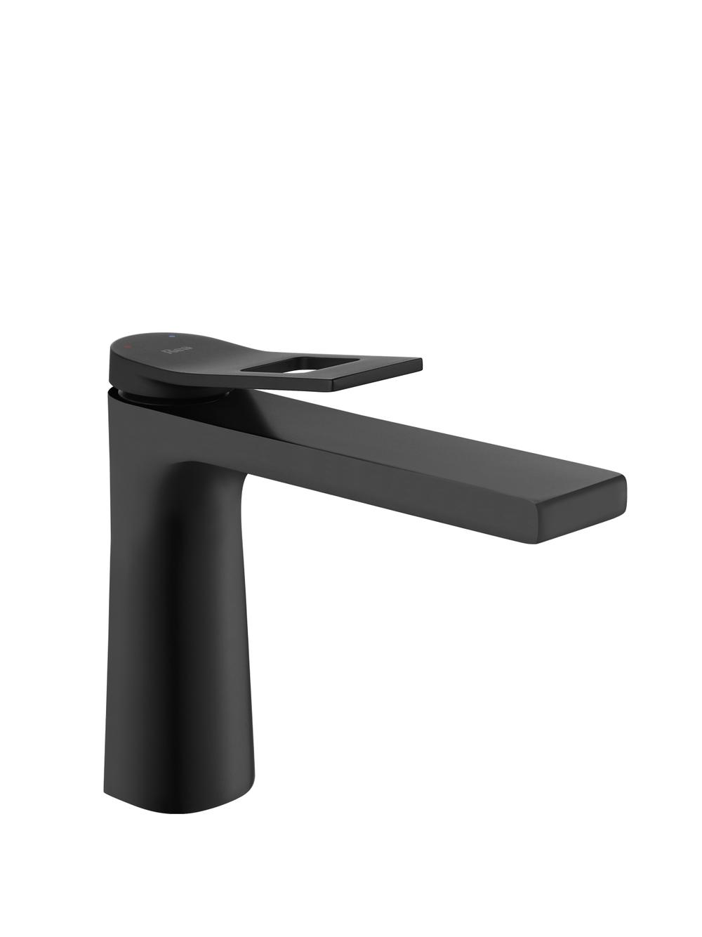 Bateria Umywalkowa REA SOUL Czarna Niska