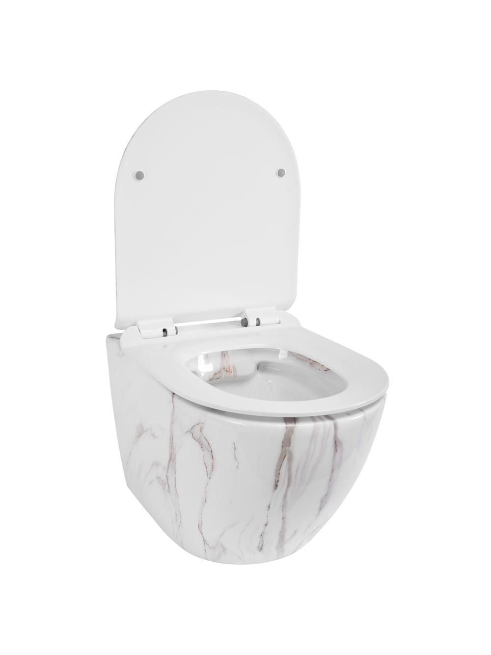 Misa WC podwieszana Carlos Rimless Flat Aiax Shiny