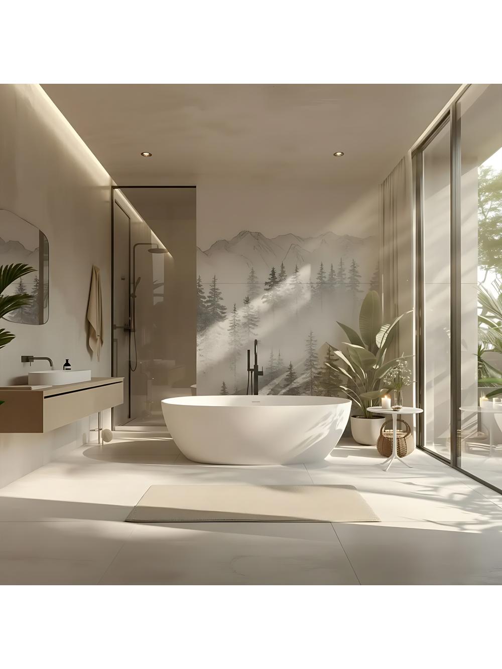 Freestanding Acrylic Bathtub ROMA  170