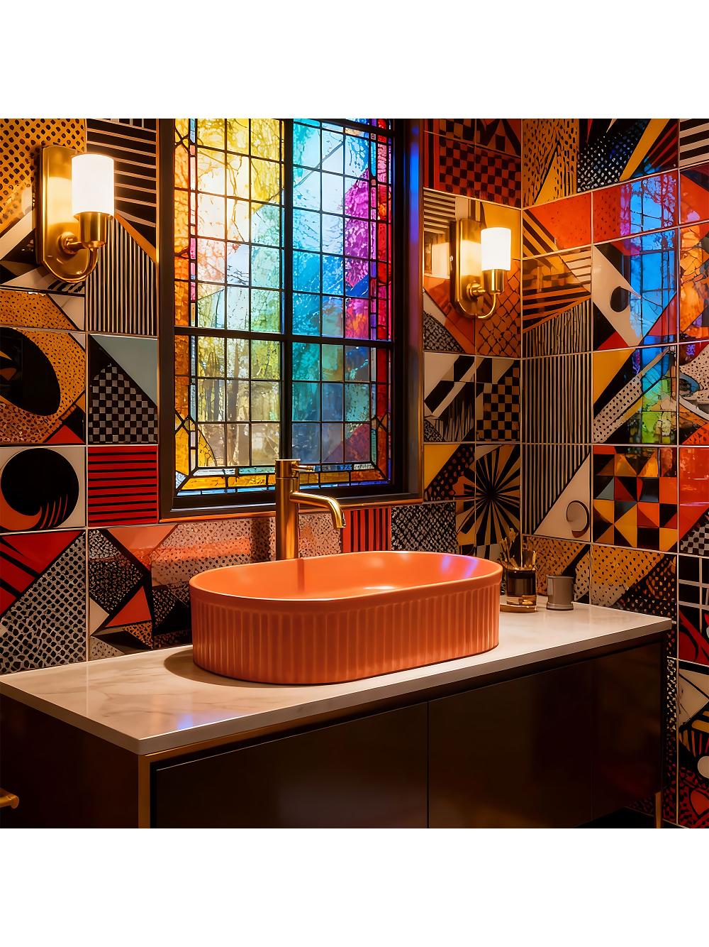 Kriauklė stalviršio Rea Vanda Cinnamon Matt