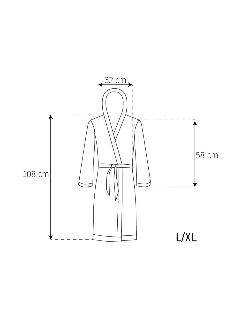 Dames badjas Nancy Roze sokken L/XL