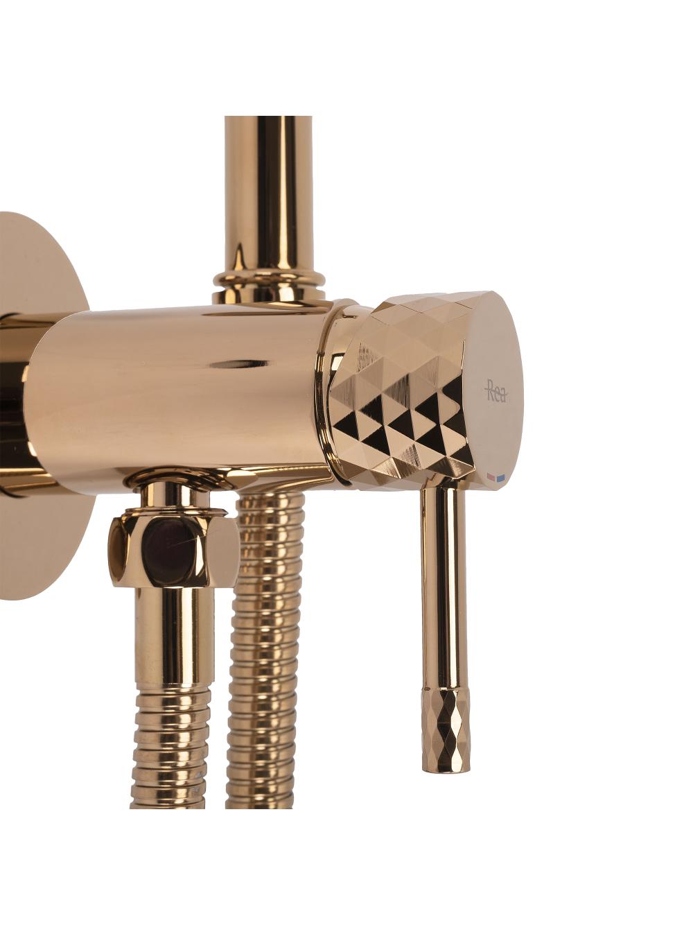 Bidet faucet  Lungo Loop Diamond Copper