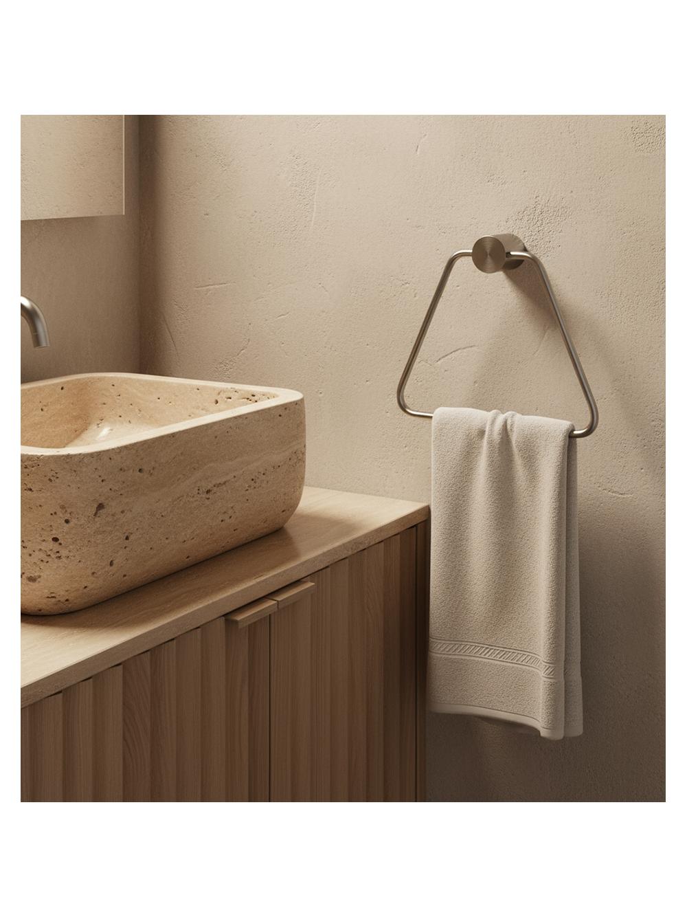 Wieszak łazienkowy Tomi 5810 Nikiel Szczotkowany