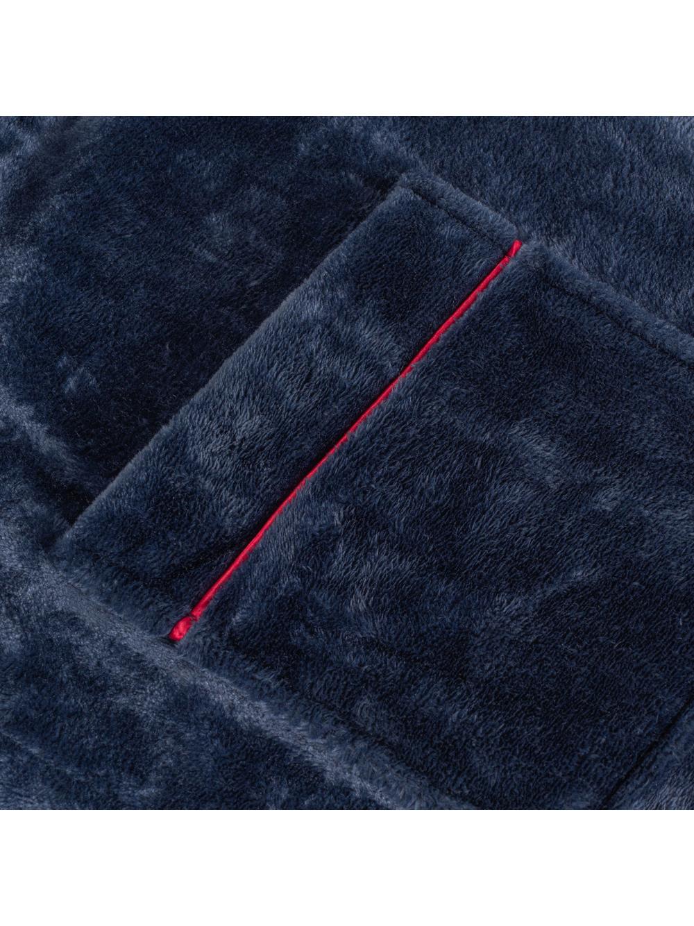 Szlafrok Damski Roger Navy Red M