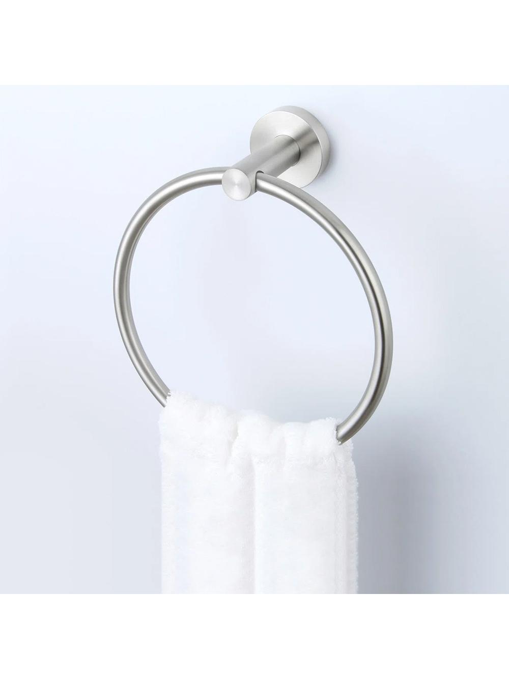 Wieszak łazienkowy RING 332915 MIST 05 Nikiel Szczotkowany