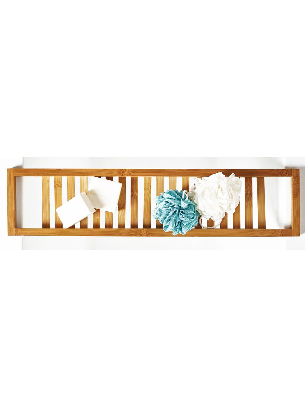Półka kąpielowa bambusowa na wannę 391078A BAMBOO