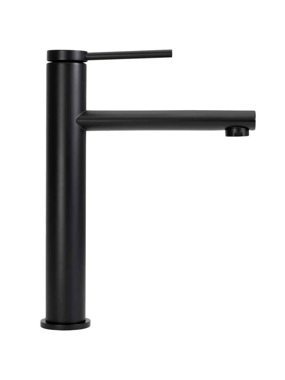 Bateria Umywalkowa REA OVAL Czarna Wysoka