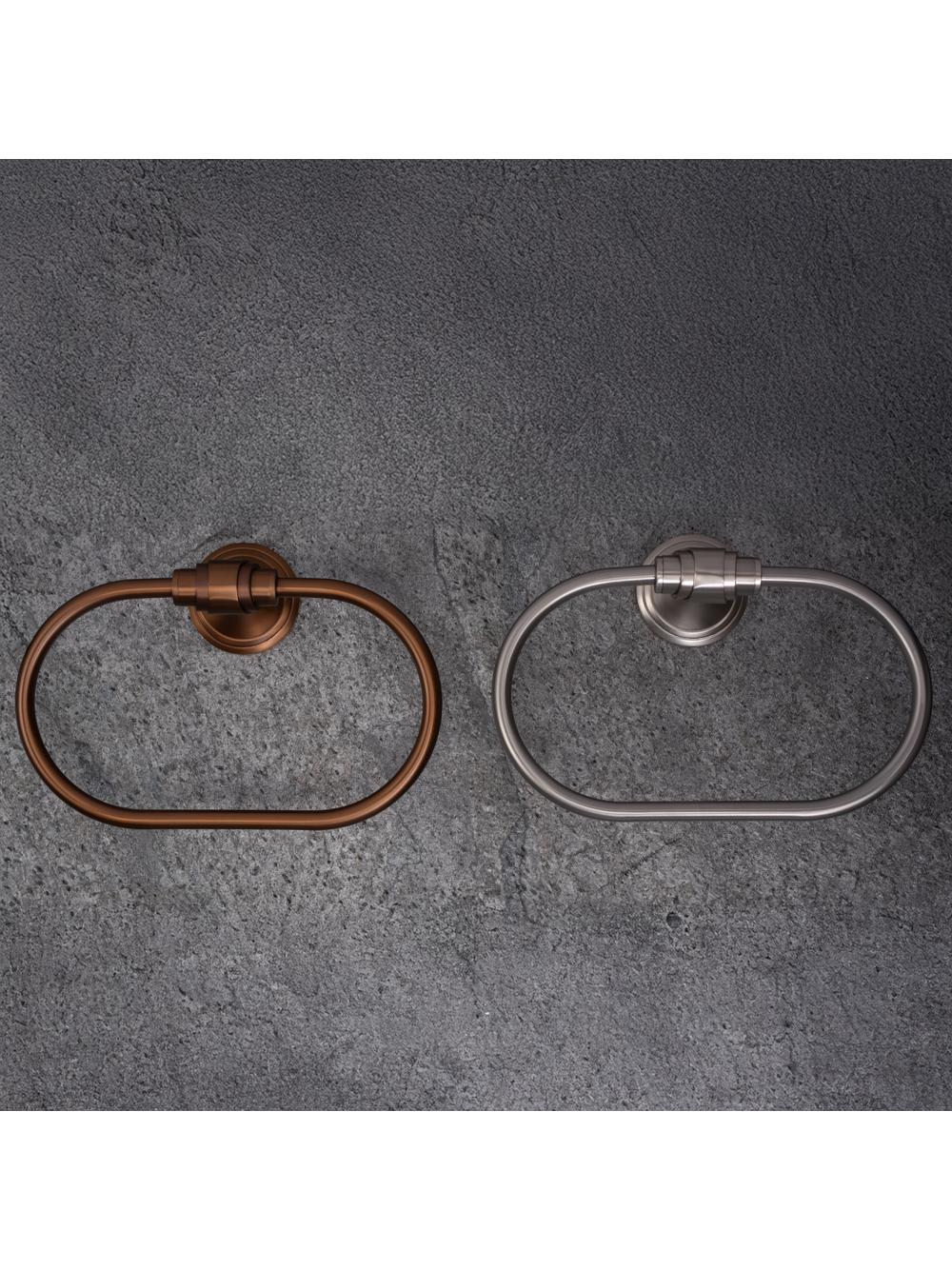 Koupelnový věšák RING 16101 Aristo Brushed Gold